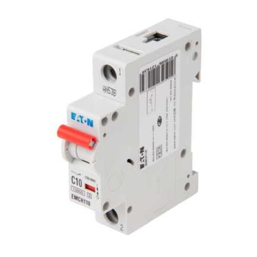 Eaton MEM EMCH110 10 Amp 1 pole type C 15kA Memshield 3 MCB