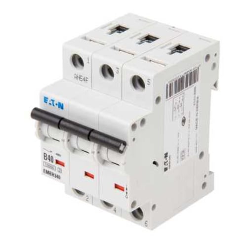 Eaton MEM EMBH340 40a 3 pole type B 15kA Memshield 3 MCB