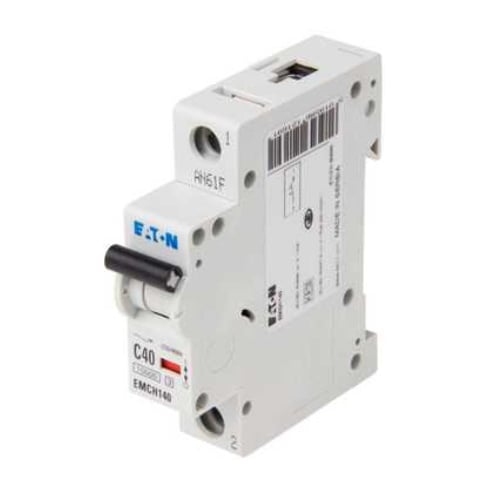Eaton MEM EMCH140 40 Amp 1 pole type C 15kA Memshield 3 MCB