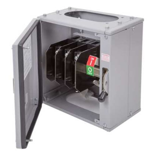 Eaton MEM 63GNL 63 Amp 415v TPN Switch Isolator with Solid Links