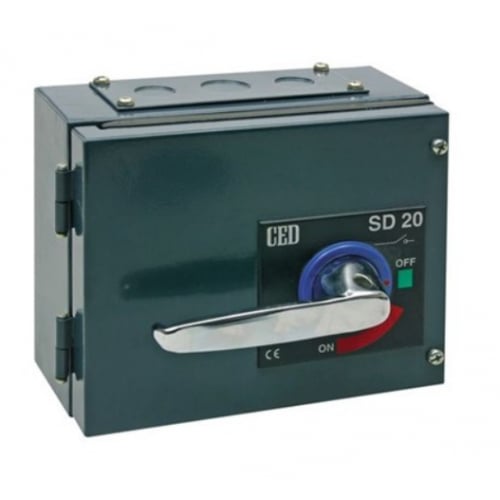CED SD32 32amp TPN Isolator Switch Disconnector 500volt