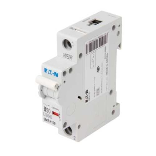Eaton MEM EMBH150 50 Amp 1 pole type B 15kA Memshield 3 MCB