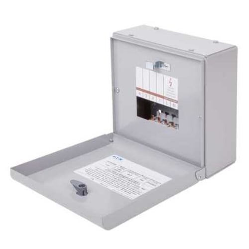 Eaton MEM EAM4 4way 125 Amp SPN Type A Memshield 3 Distribution Board