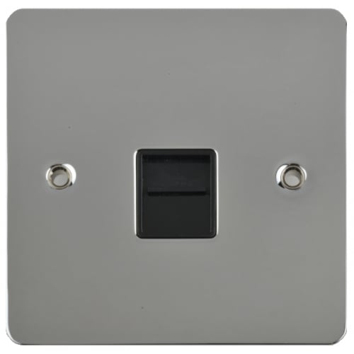 Schneider GU7261BPC 1g Master BT Socket Black Insert Polished Chrome
