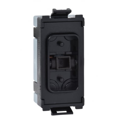 Schneider Get GUG101MB 10ax 1 Way SP Grid Switch Black