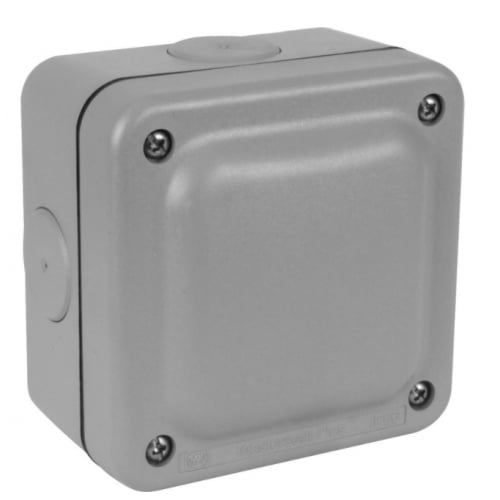 MK K56506GRY Masterseal IP66 20 Amp 4 Terminal Junction Box
