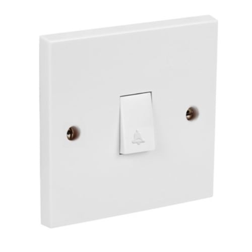 CED SBELL 1g 2w Retractive Bell push switch marked with a BELL Symbol