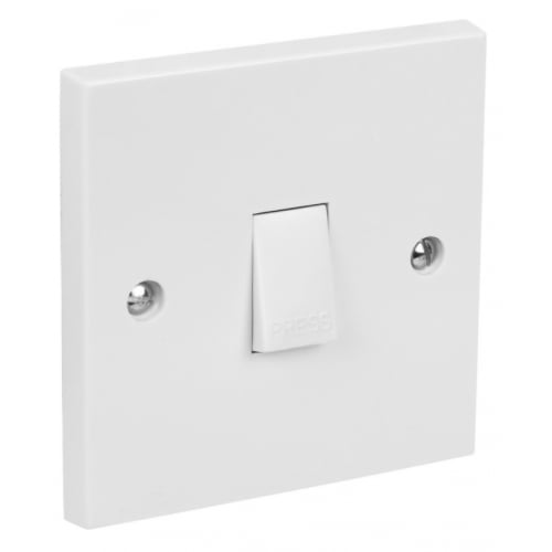 CED SPRESS 1g 2w Retractive push switch marked with a PRESS Symbol
