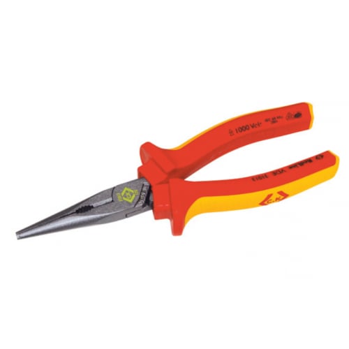CK Tools Redline 431013 175mm VDE Snip Long Nosed Pliers