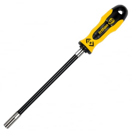 CK Tools T4760 Flexible Shafted Screwdriver (1/4" Bits Extra)