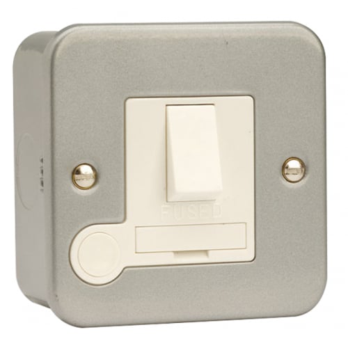 Click Scolmore CL051 13a DP Switched Fused Metalclad Spur