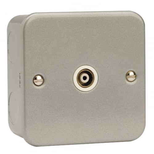Click Scolmore CL158 Single Isolated Coaxial Outlet
