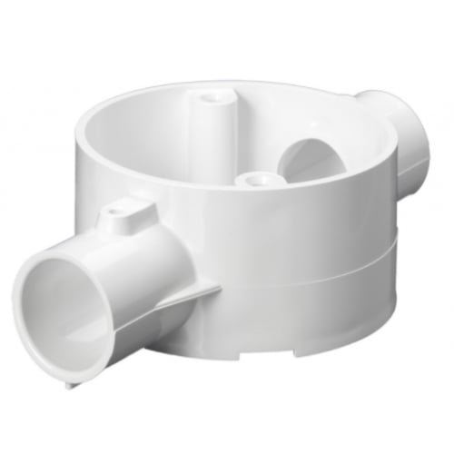 Schneider Mita 20CJB3W 20mm White 2 Way Through Besa Box