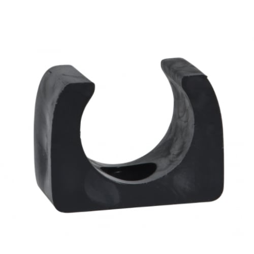 Schneider Mita CSA25B 25mm Black Round Spring Clip Saddle