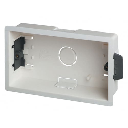 Click WA088P 35mm deep 2 gang dry lining box  