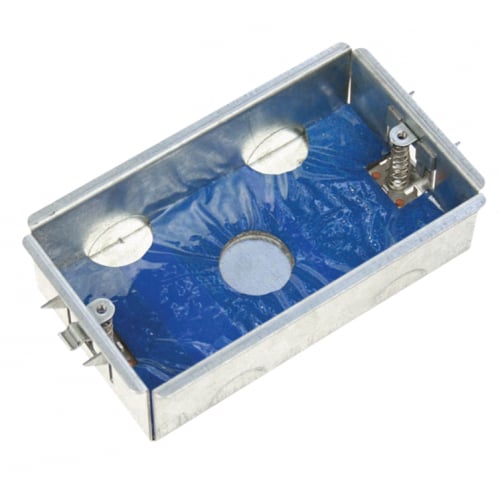 Click WA4235 2 Gang 35mm Deep Flameguard Cavity Dry Lining Wall Box