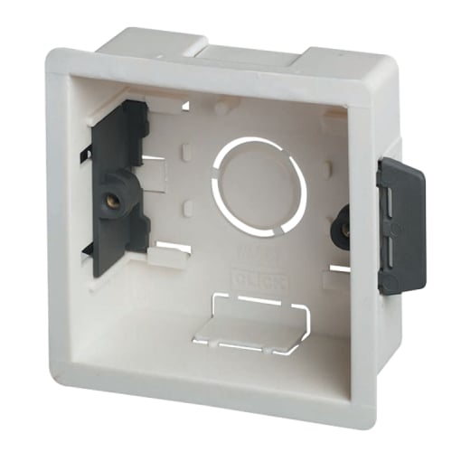 Click WA087P 35mm deep 1 gang dry lining box 