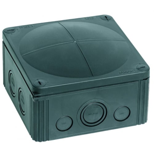 Wiska Combi 1010/5 Black IP67 5 way 10.0mm 57amp Waterproof Junction Box