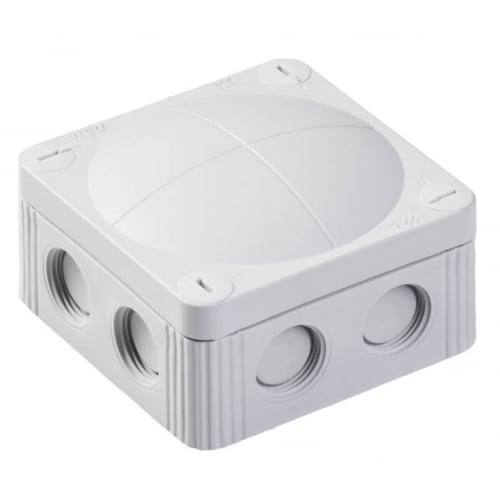 Wiska Combi 308/5 Grey IP66 5 way 4.0mm 32amp Waterproof Junction Box