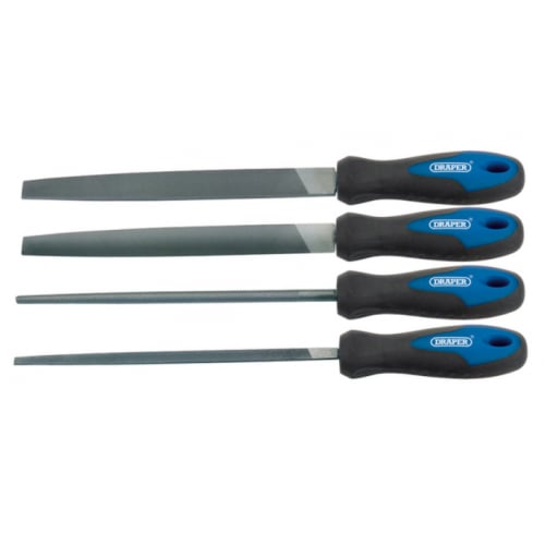 Draper 44962 set of 4x200mm hand files