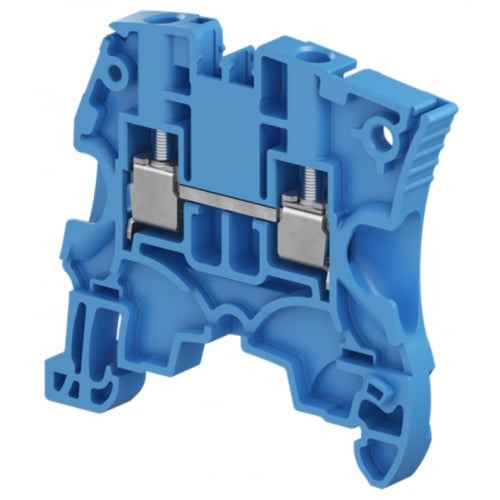 ABB 1SNK505020R0000 ZS4BL 4mm 32a Through Feed Blue Terminal