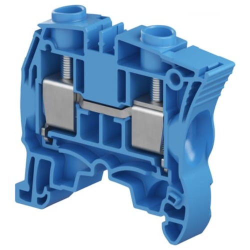 ABB 1SNK510020R0000 ZS16BL 16mm 76a Through Feed Blue Terminal