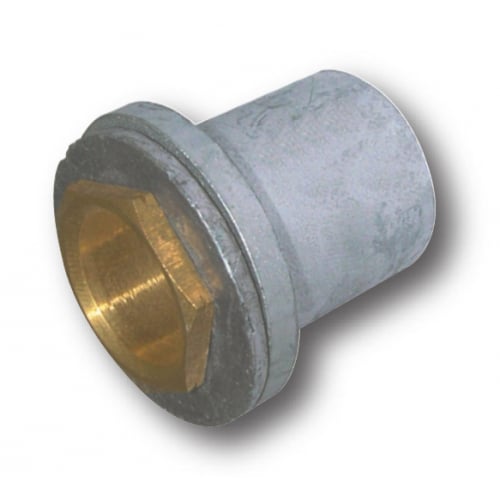 Metpro 25mm Galvanised flange coupler