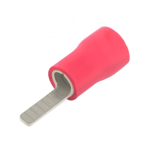 Unicrimp QRBL14 Red 14.0mm Pre Insulated Blade Terminal(100)