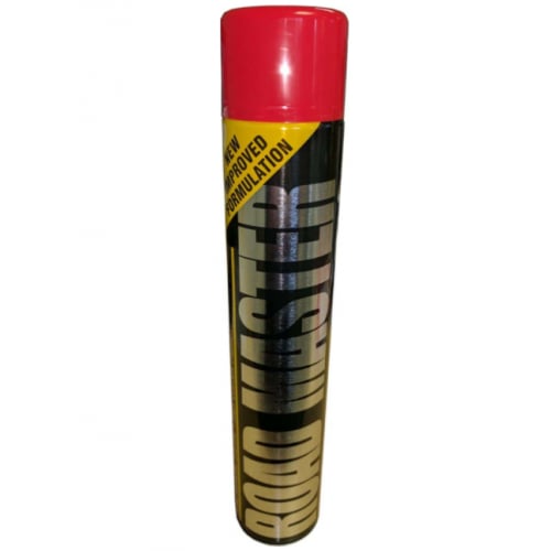 Road Master LMR Red Line Marker Paint 750ml Aerosol Can