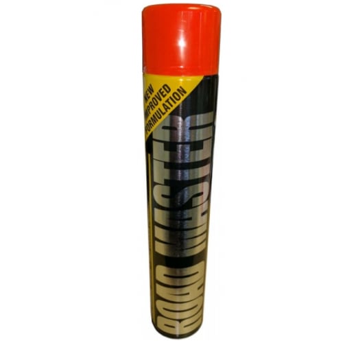 Road Master LMO Orange Line Marker Paint 750ml Aerosol Can