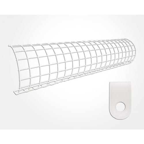Eterna THG1FT 1 Foot Tubular Heater White Wire Guard