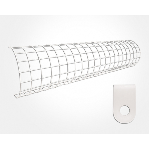 Eterna THG4FT 4 Foot Tubular Heater White Wire Guard