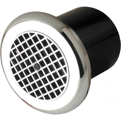 Manrose PEF LP100CSC 100mm Low Profile Standard Round Chrome Fan