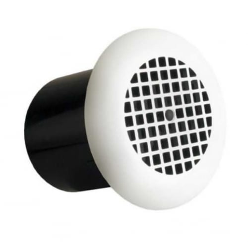 Manrose PEF LP100CTW 100mm Low Profile Timer White Round Fan
