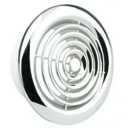 Manrose 2100C 100mm Chrome Circular Internal Grille