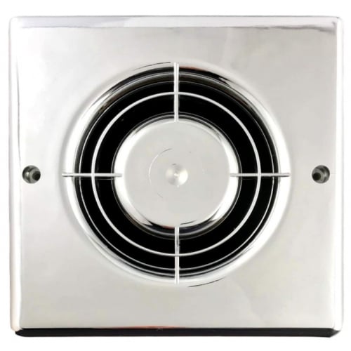 Manrose PLFCCH 100mm Chrome Front Cover  FC100C