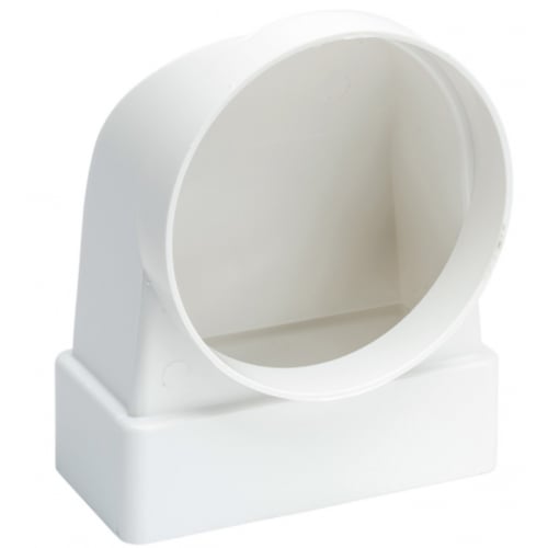 Manrose PL40400 110x54mm to 100m Round 90 Degree Elbow