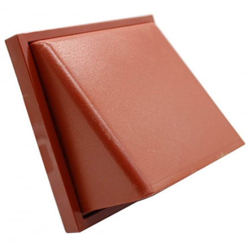 Manrose PL41030TER Cowled Outlet Terracotta 110x54mm Spigot