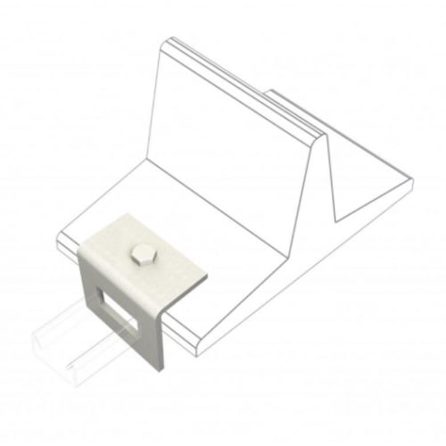Metpro MP42/21 41x21mm Galvanised window beam clamp 90mmx45mm