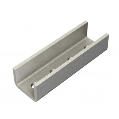 Metpro MP48/41 41x41mm Galvanised external coupler 184mmx46mm
