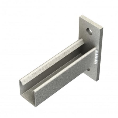 Metpro MP521 150 x 41 x 41mm Galvanised cantilever arm