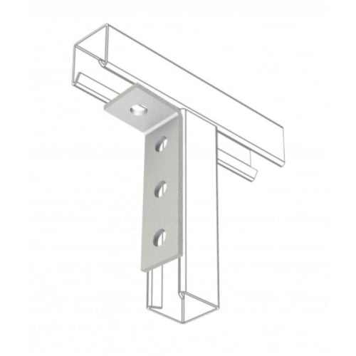 Metpro MP10 4 hole 90o Galvanised angle bracket 132mmx55mm