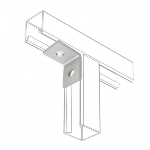 Metpro MP8 2 hole Galvanised 90o angle bracket 51mmx48mm