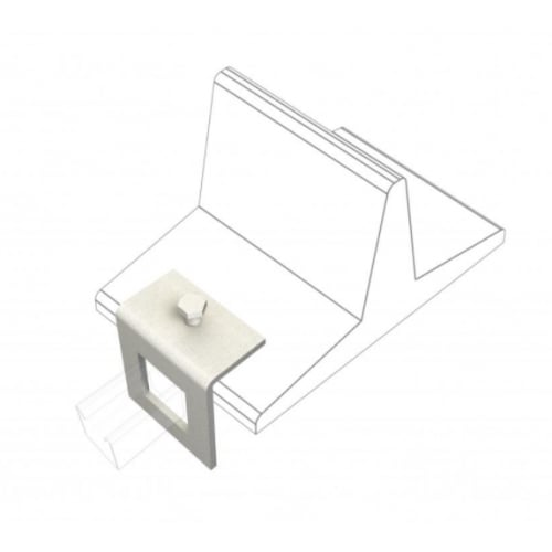 Metpro MP42/41 41x41mm Galvanised window beam clamp 90mmx45mm
