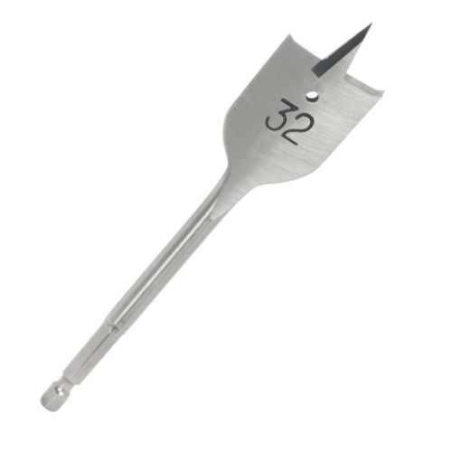 Alpen FTP38 38mm Flat Bit x 170mm with 1/4 inch Hexagon Shank