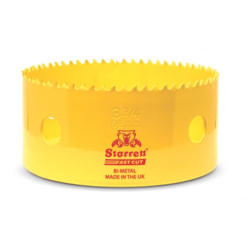 Starrett FCH0334 95mm / 3.3/4" Constant Pitch Bi Metal Hole Saw