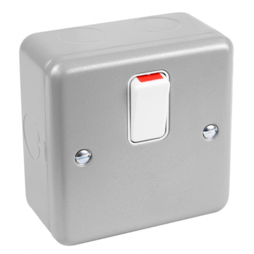 MK K5212ALM 20amp DP Metalclad Plus Surface Switch