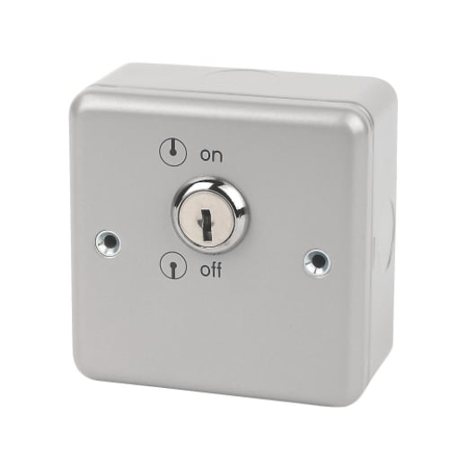 MK K5252ALM 20a DP Metalclad Plus Key Operated Switch