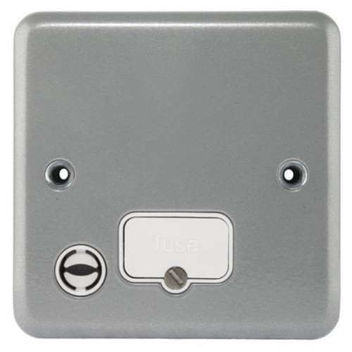 MK K989ALM 13a Metalclad Plus Un-Switched Spur With Flex Outlet