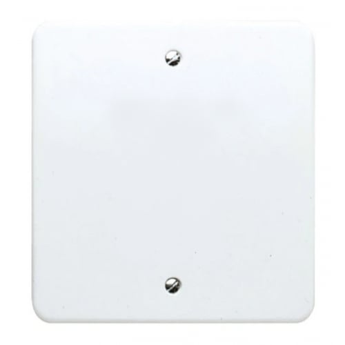 MK K5033WHI Metal Blank Plate for Blanking off MK 5120ALM Box